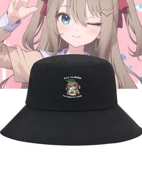 Neuro-sama牛肉酱神经大人虚拟主播周边同人二次元印花遮阳渔夫帽