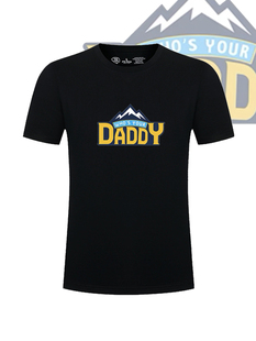 DADDY谁是你爸爸掘金短袖 YOUR T恤IS球迷穆雷约基奇老师夏 WHO