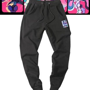 异形舞台alienstage ivan till二次元印花休闲长裤男女宽松卫裤子