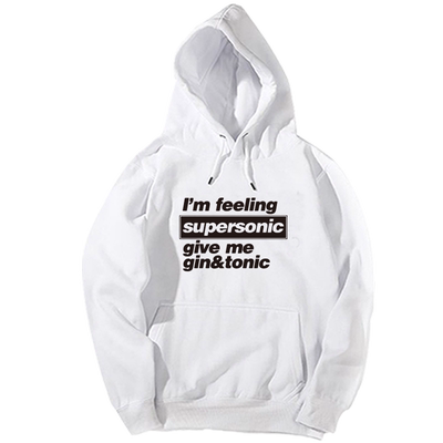 绿洲乐队英伦摇滚liam带帽卫衣