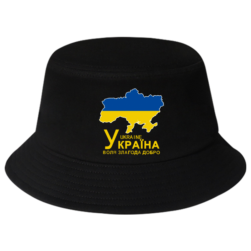 乌克兰ukraine国家地图标志帽子