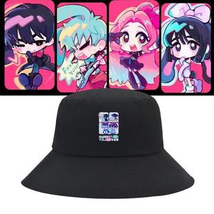 异形舞台周边alienstage ivan till同款印花渔夫帽纯棉遮阳盆帽子