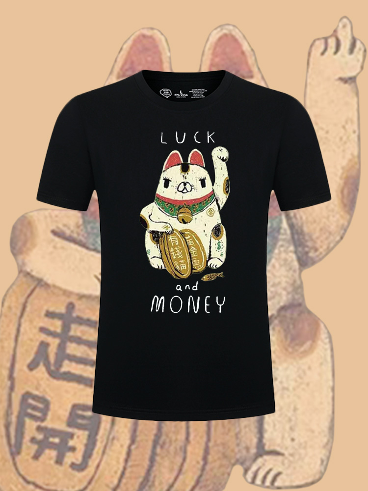 极誉秋冬日系复古luckycat