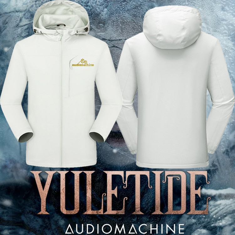 欧美厂牌音频机器Audiomachine乐队个性摇滚可定制印花保暖冲锋衣