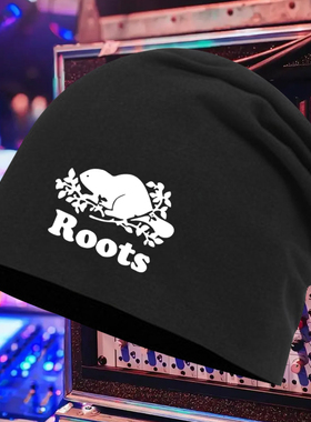THE ROOTS乐队复古经典欧美说唱嘻哈hiphop纯棉印花保暖包头帽子