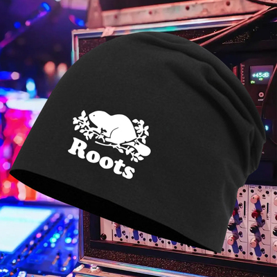 THE ROOTS乐队复古经典欧美说唱嘻哈hiphop纯棉印花保暖包头帽子