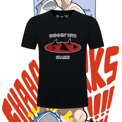 Sharks梦龙乐队演唱会Imagine Dragons应援周边印花短袖男女纯棉T