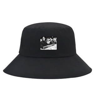 乔冠华中国重返联合国乔的笑爱国潮印花渔夫帽男女遮阳百搭盆帽子