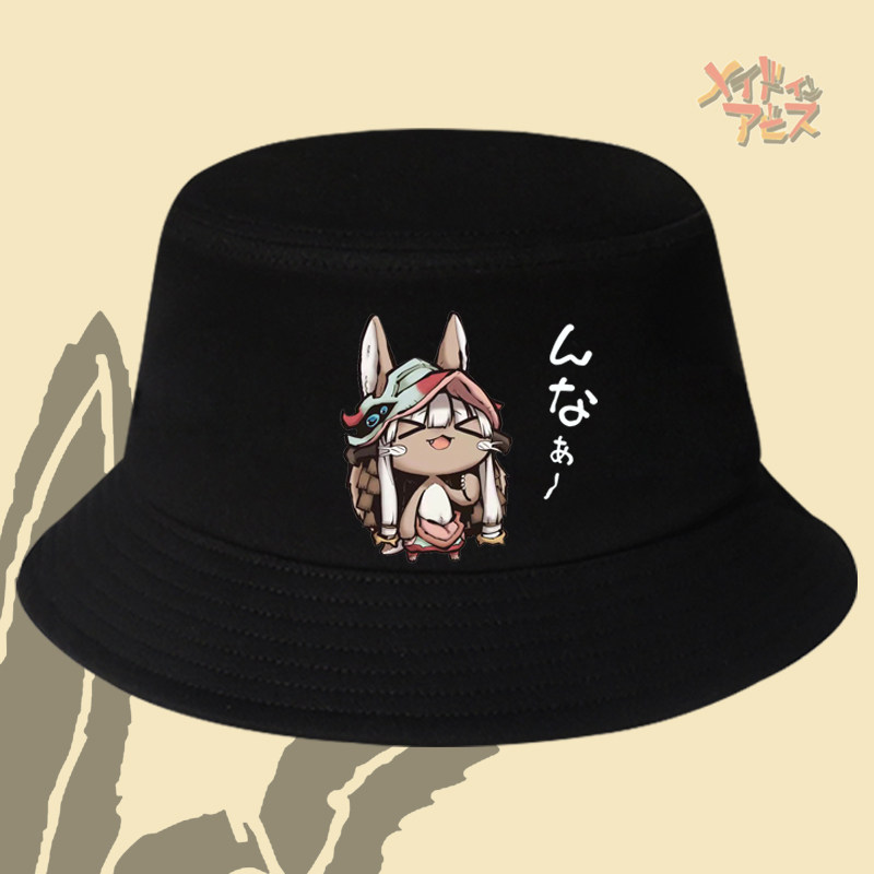 来自深渊娜娜奇莉可二次元动漫周边渔夫帽夏季休闲潮流遮阳盆帽子