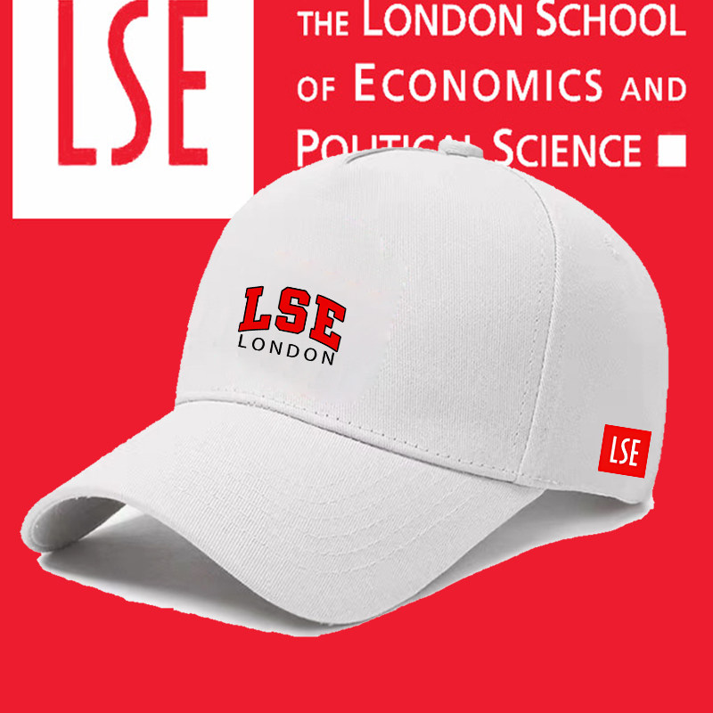 英国伦敦政治经济学院帽子纪念品周边LSE校服棒球帽遮阳帽户外帽