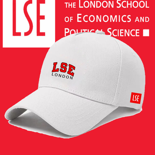 英国伦敦政治经济学院帽子纪念品周边LSE校服棒球帽遮阳帽户外帽