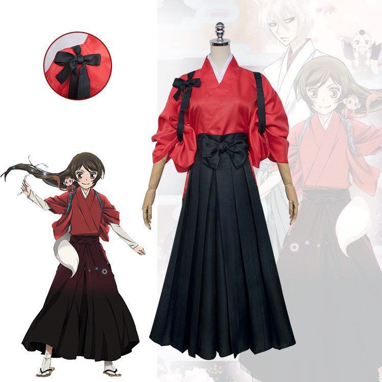 元气少女缘结神cos服桃园奈奈生剑道裤cosplay服和服动漫角色套装