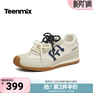 带复古百搭女德训鞋 厚底双鞋 BM551AM6 商场同款 天美意2026春新款