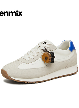 天美意2026春新款百搭复古双鞋带运动休闲户外女德训鞋KG156AM6