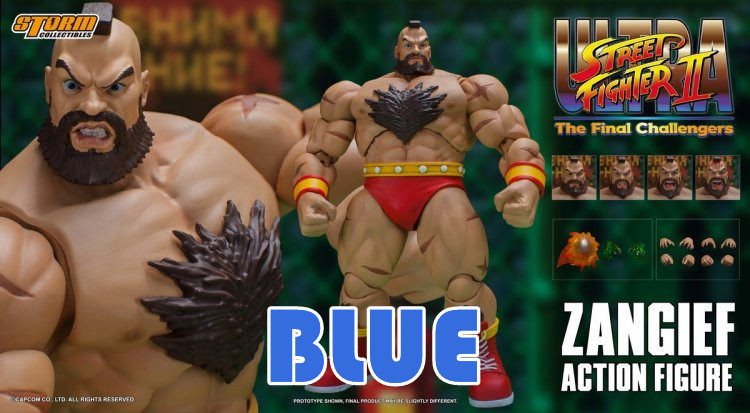 全新现货 storm toys 1/12 街头霸王2 桑吉夫 桑吉尔夫加壮新版