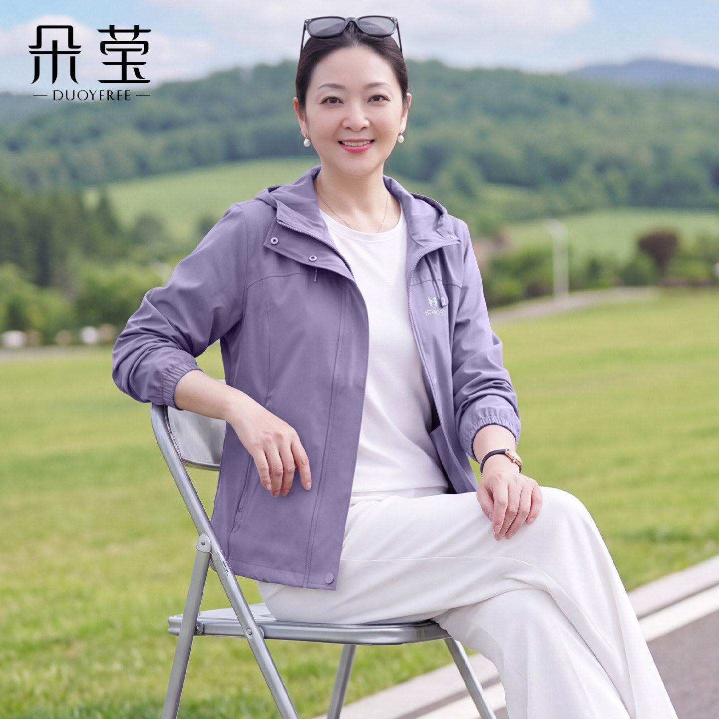 朵莹妈妈秋装冲锋衣外套2026新款