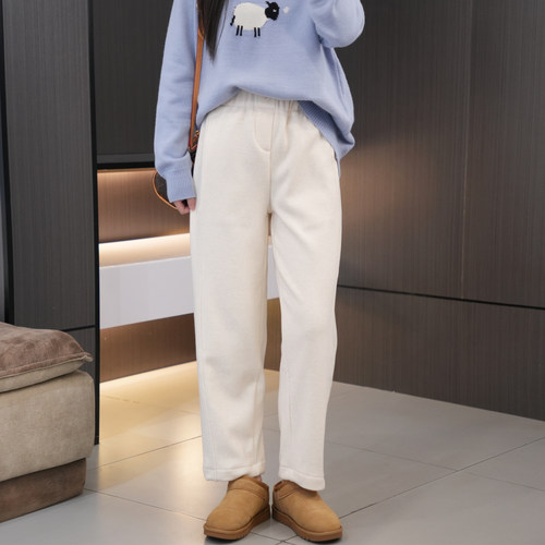 闭眼入加绒加厚高腰显瘦哈伦裤