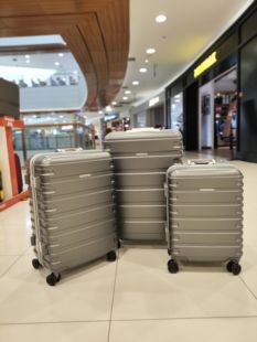 美旅拉杆箱20寸铝框男行李箱女登机旅行箱24/28寸商务密码箱子BX1