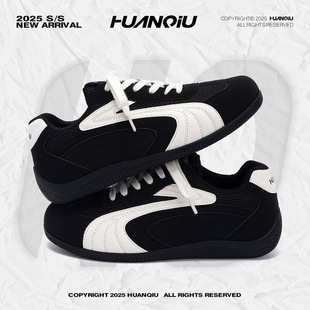 环球情侣鞋子男款秋季ZHQ3768N新款透气男鞋内增高潮流休闲德训运