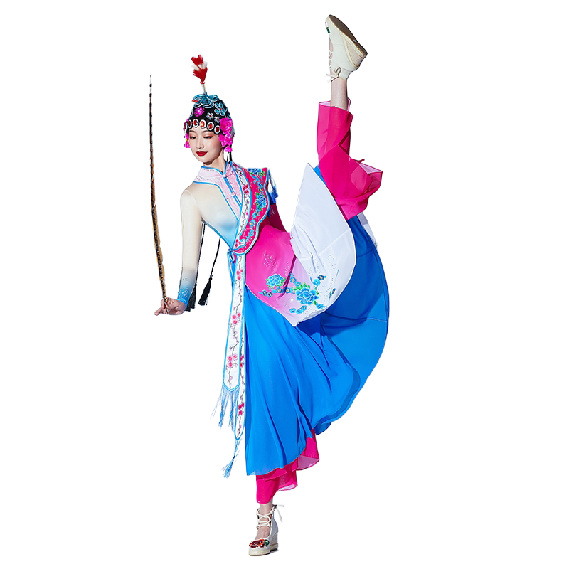 艺道演出服春闺梦舞蹈服俏花旦演出服装剧目舞蹈服古典舞练功服