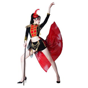 jazz爵士舞服装女套装成人女团打歌服舞台歌伴舞演出服女装套装