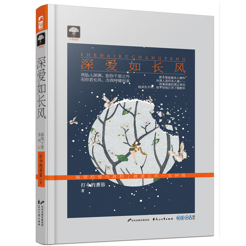 正版 深爱如长风 打伞的蘑菇 小花阅读 大鱼文化春风十里系列2 都市悬疑推理言情一见钟情的恋爱冒险爱情小说 书籍