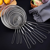 迷你不锈钢豆浆过滤网筛细网漏勺火锅撇油勺筛面粉烘焙密网小漏勺