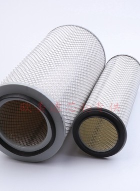 K2648空气滤芯适配东风天锦陕汽德龙2000 斯太尔奥龙金龙空滤清器