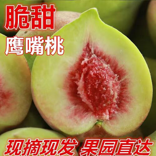正宗鹰嘴桃新鲜当季时令非赣南水果桃现摘蜜桃10特大果非连平脆甜