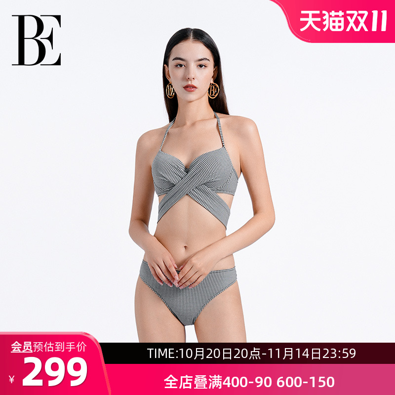 BE范德安性感比基尼聚拢提拉