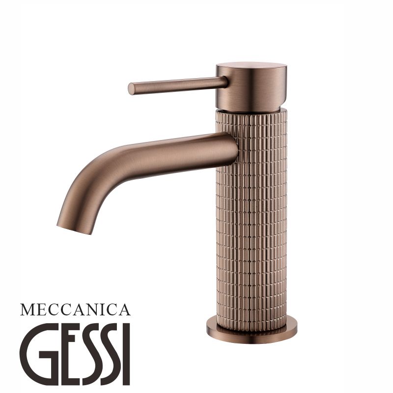 GESSI水龙头拉丝金洗手盆