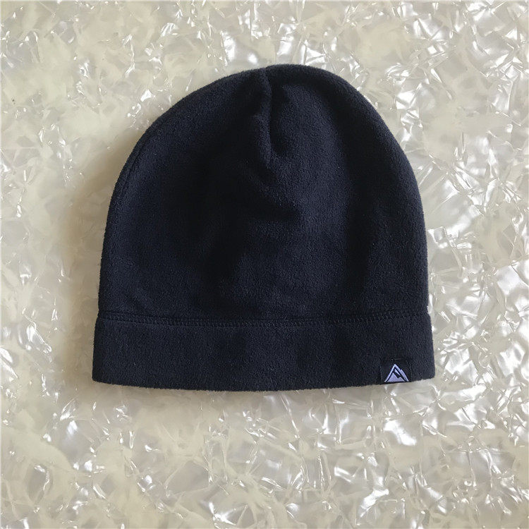 가을 겨울 어린이 양털 모자 목 스카프 및 장갑 3 종 세트 폴라 플리스  소년 검정 방풍 경량