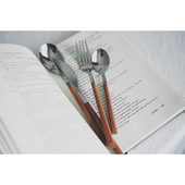 平价好搭配 INS风格 仿木纹手柄不锈钢西餐餐具牛排刀叉甜品勺