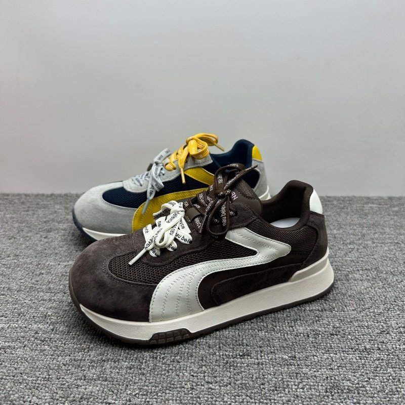 处理韩版大头丑萌德训鞋女2025年秋季新款真皮女鞋厚底休闲板鞋潮,女鞋,德训鞋,淘宝优惠券,粉丝福利购,淘宝优惠卷