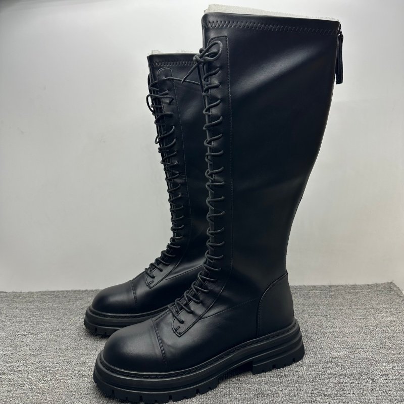 长筒靴女新款骑士靴女显瘦女靴
