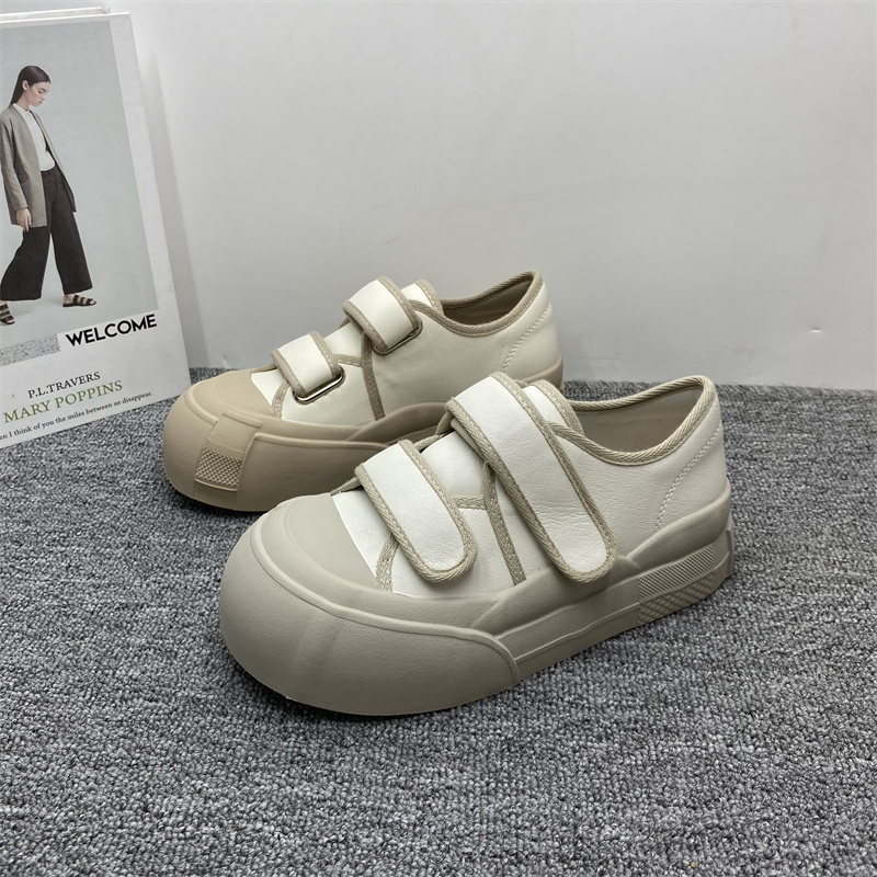 真皮女鞋2024春夏新款大头鞋