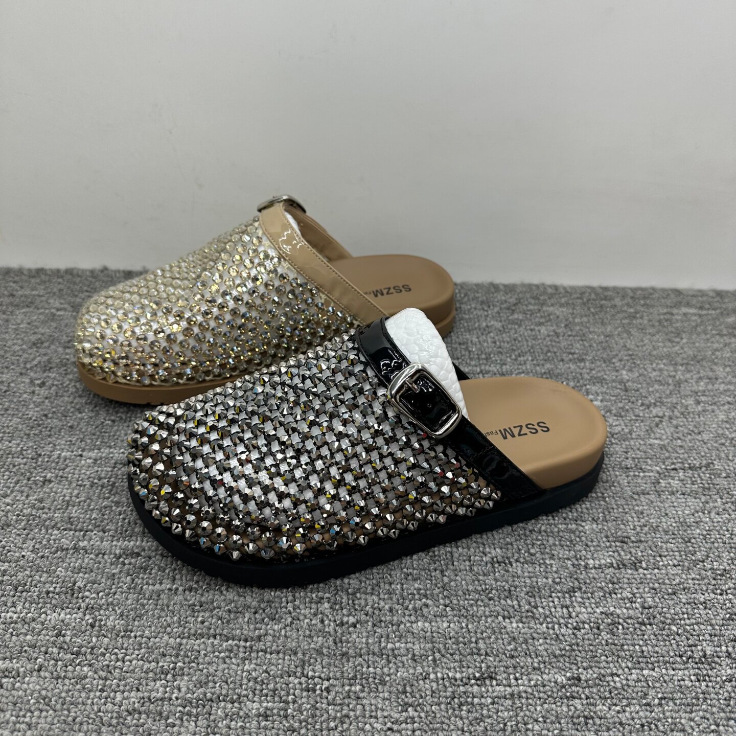 厚底勃肯鞋包头半拖鞋女夏新款图片