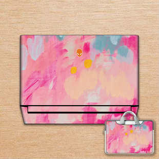 外星人笔记本贴纸aw新款 m15R2粉红全套M17R3R5R4外壳2022保护贴膜