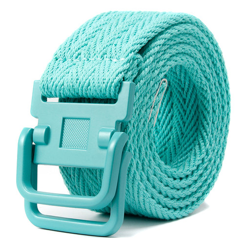 双环扣军训ins风个性免打孔腰带