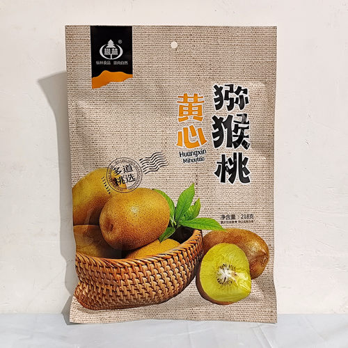 枞林黄心猕猴桃干218g张家界景区同款旅游伴手礼儿时零食蜜饯凉果