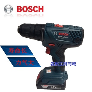 博世充电钻GSR180工业型专业18V锂电池GSB140 LI手电钻13mm夹头