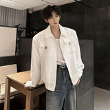 KT1002宽松ins纹理阔肩版夹克外套男P95，男装夹克，电商A066