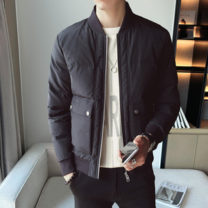 2303`休闲大口袋工装 羽绒棉服棉衣男P115 灰色图片