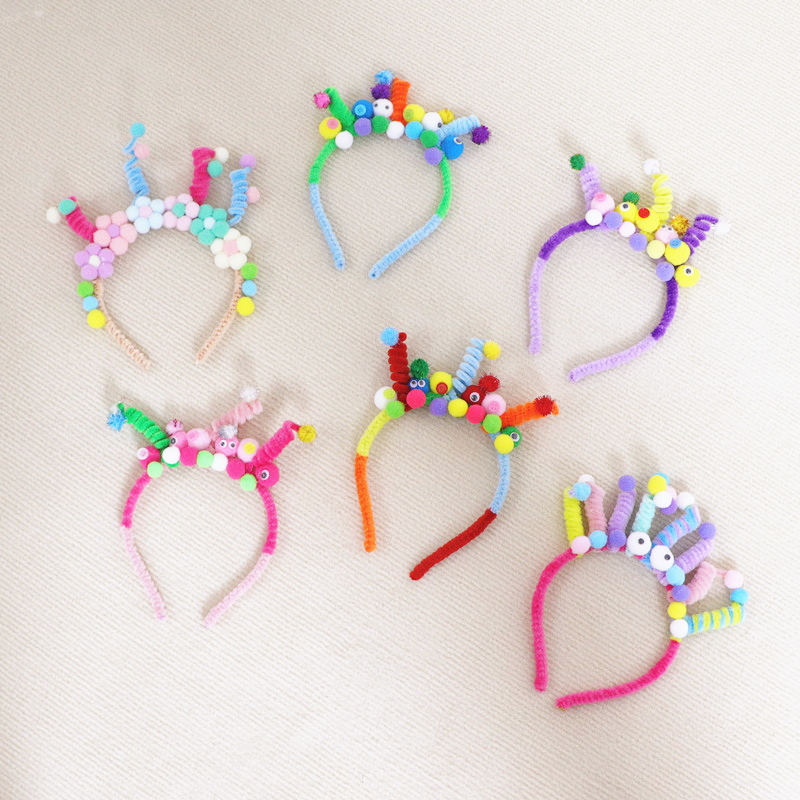 周岁女孩弹簧生日发箍拍照道具