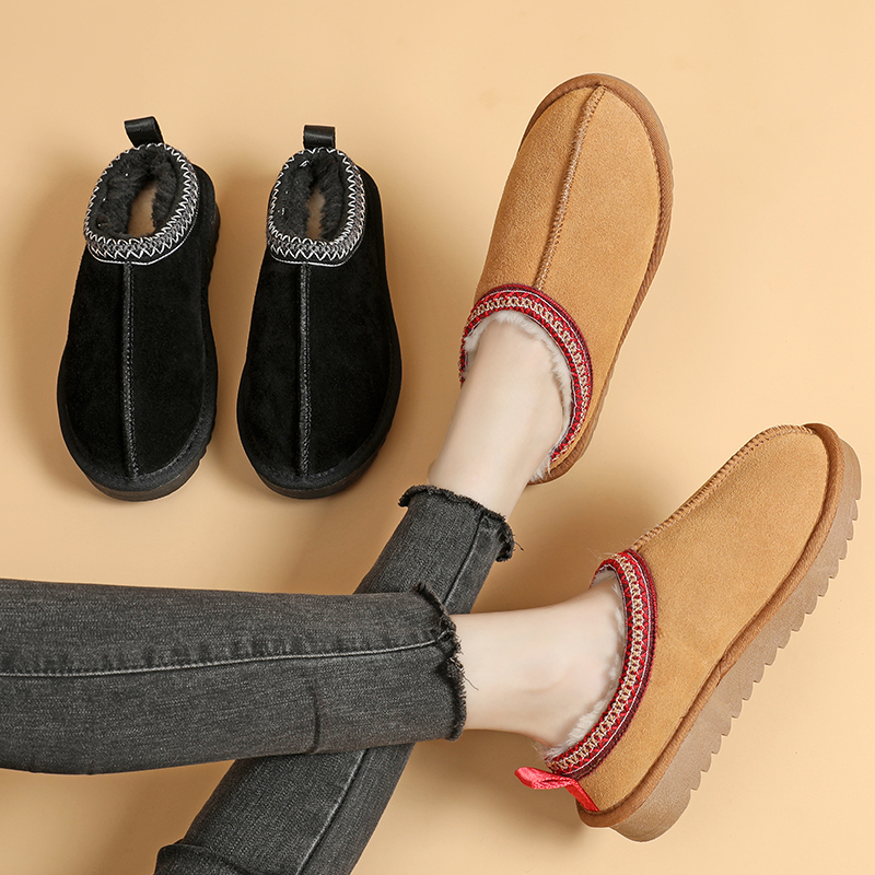 阿比让2024冬季毛毛女鞋雪地靴