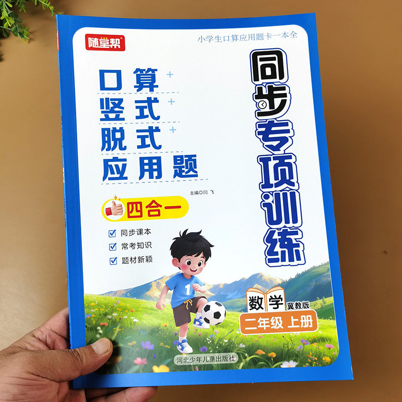 冀教版二年级上册数学专项训练