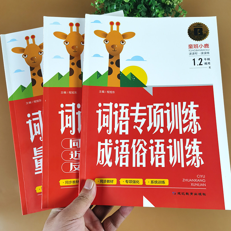 词语积累大全训练四字成语俗语重叠词1-2年级小学语文叠词量词aabb abab重叠词汇总课本多音字近反义词一二年级专项练习册组词造句 书籍/杂志/报纸 小学教辅 原图主图