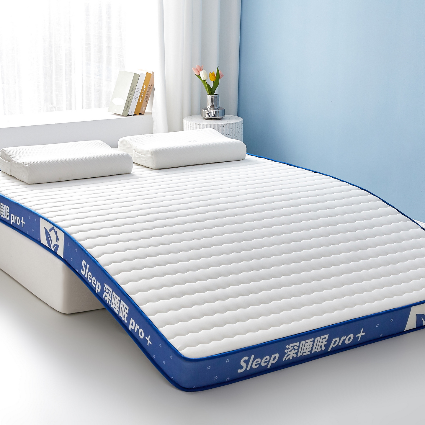 深睡眠pro+乳胶床垫分区设计