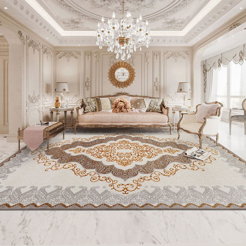 法式地毯客厅复古轻奢美式高档欧式古典风简约长方形家用卧室床尾,居家布艺,地毯,淘宝优惠券,粉丝福利购,淘宝优惠卷