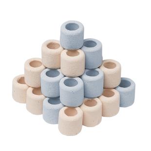 鱼缸过滤器材料陶瓷环纳米石英球净水过滤石养鱼用硝化细菌屋滤材